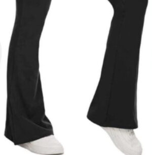 Bootcut Crossover V-shaped Leggings (Non see through)